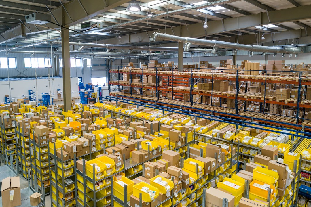 Generic warehouse/logistics visual used temporarily; not presented as a Lotus facility.