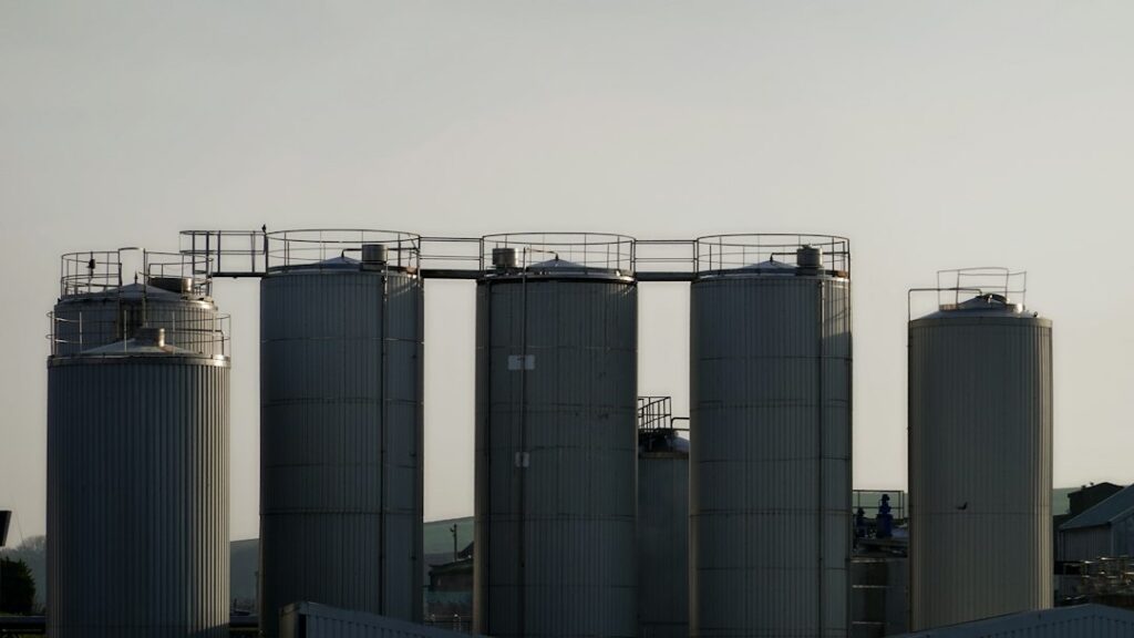 Generic industrial dairy facility visual used temporarily; not presented as a Lotus facility.